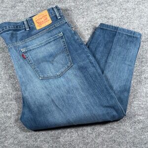 Retro Levis 559 Jeans Mens Fits 50x25 Tag 50x29 Relaxed Straight Leg Blue Denim